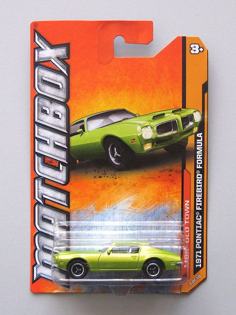 pontiac firebird formula matchbox